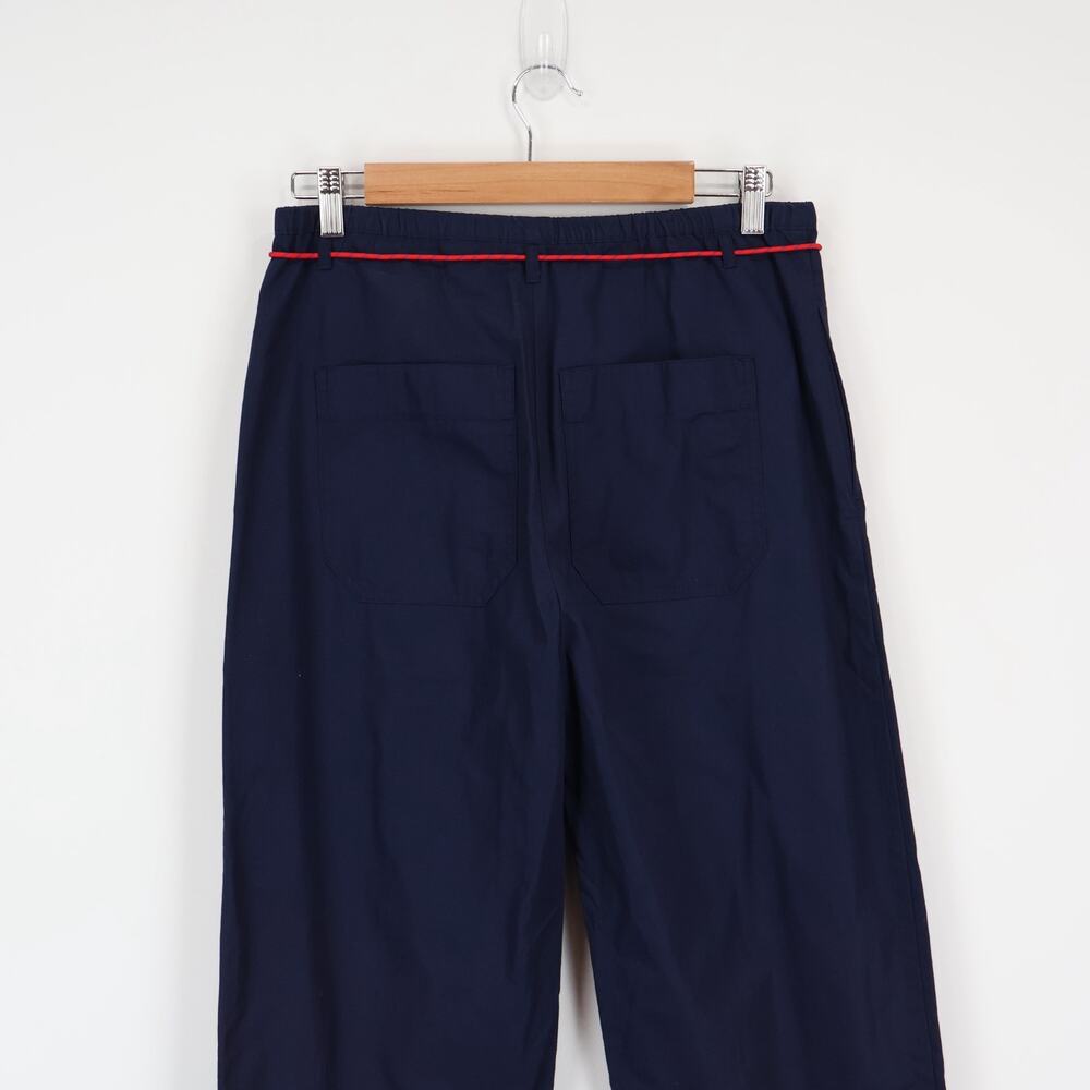 J.Crew Luna Utility Pant Navy Blue Removable Paracord Belt Size XS NWT - Picture 6 of 8